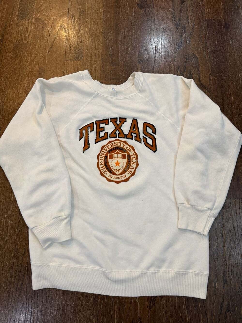 Vintage 80s Champion University of Texas at Austin Crewneck Sweatshirt